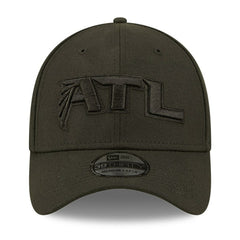 Atlanta Falcons New Era Black On Black Alternate Logo 39THIRTY Flex Hat discount