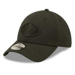New York Jets New Era Black On Black 39THIRTY Flex Hat for sale
