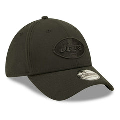 New York Jets New Era Black On Black 39THIRTY Flex Hat for sale