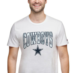 Dallas Cowboys Tommy Hilfiger Embroidered Patch T-Shirt - White outlet