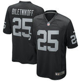 Fred Biletnikoff Las Vegas Raiders Game Retired Player Jersey - Black | Nike on sale