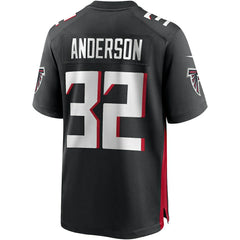 Jamal Anderson Atlanta Falcons Game Retired Player Jersey - Black | Nike on sale