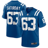Jeff Saturday Indianapolis Colts Game Retired Player Jersey - Royal | Nike cheap