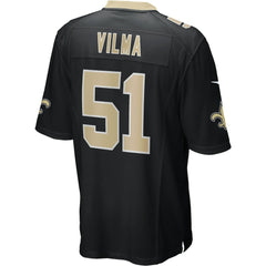 Jonathan Vilma New Orleans Saints Game Retired Player Jersey - Black | Nike outlet