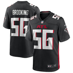 Keith Brooking Atlanta Falcons Game Retired Player Jersey - Black | Nike outlet