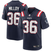 Lawyer Milloy New England Patriots Game Retired Player Jersey - Navy | Nike for sale