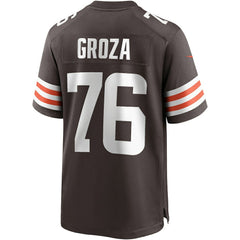 Lou Groza Cleveland Browns Game Retired Player Jersey - Brown | Nike cheap
