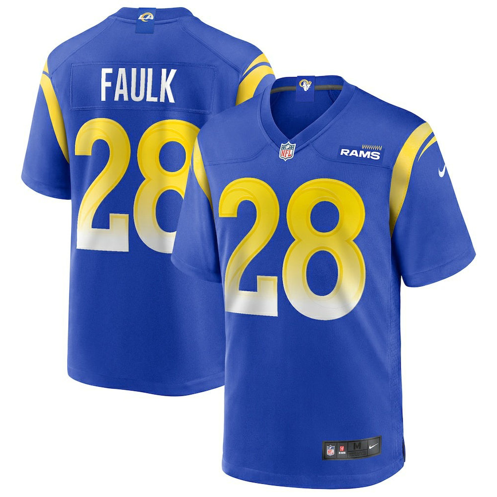 Marshall Faulk Los Angeles Rams Game Retired Player Jersey - Royal | Nike cheap