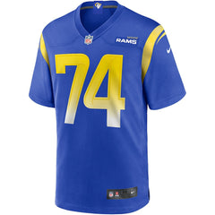 Merlin Olsen Los Angeles Rams Game Retired Player Jersey - Royal | Nike outlet