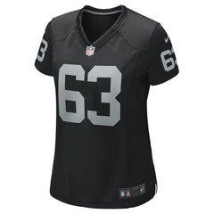 Gene Upshaw Las Vegas Raiders Women's Game Retired Player Jersey - Black | Nike discount