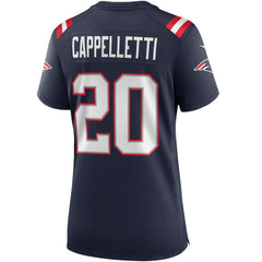 Gino Cappelletti New England Patriots Women's Game Retired Player Jersey - Navy | Nike cheap