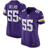 Jack Del Rio Minnesota Vikings Women's Game Retired Player Jersey - Purple | Nike online