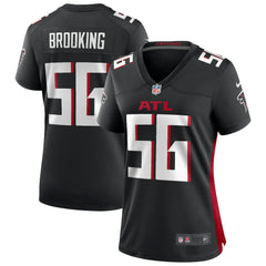 Keith Brooking Atlanta Falcons Women's Game Retired Player Jersey - Black | Nike cheap