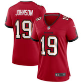 Keyshawn Johnson Tampa Bay Buccaneers Women's Game Retired Player Jersey - Red | Nike online