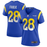 Marshall Faulk Los Angeles Rams Women's Game Retired Player Jersey - Royal | Nike on sale