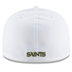 New Orleans Saints New Era Omaha Alternate Logo 59FIFTY Fitted Hat - White for sale
