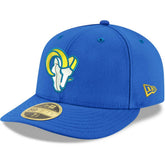 Los Angeles Rams New Era Omaha Low Profile 59FIFTY Fitted Team Hat - Royal sale