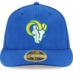 Los Angeles Rams New Era Omaha Low Profile 59FIFTY Fitted Team Hat - Royal sale
