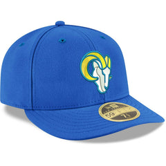 Los Angeles Rams New Era Omaha Low Profile 59FIFTY Fitted Team Hat - Royal sale