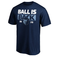 Memphis Grizzlies Ball Is Back T-Shirt - Navy for sale