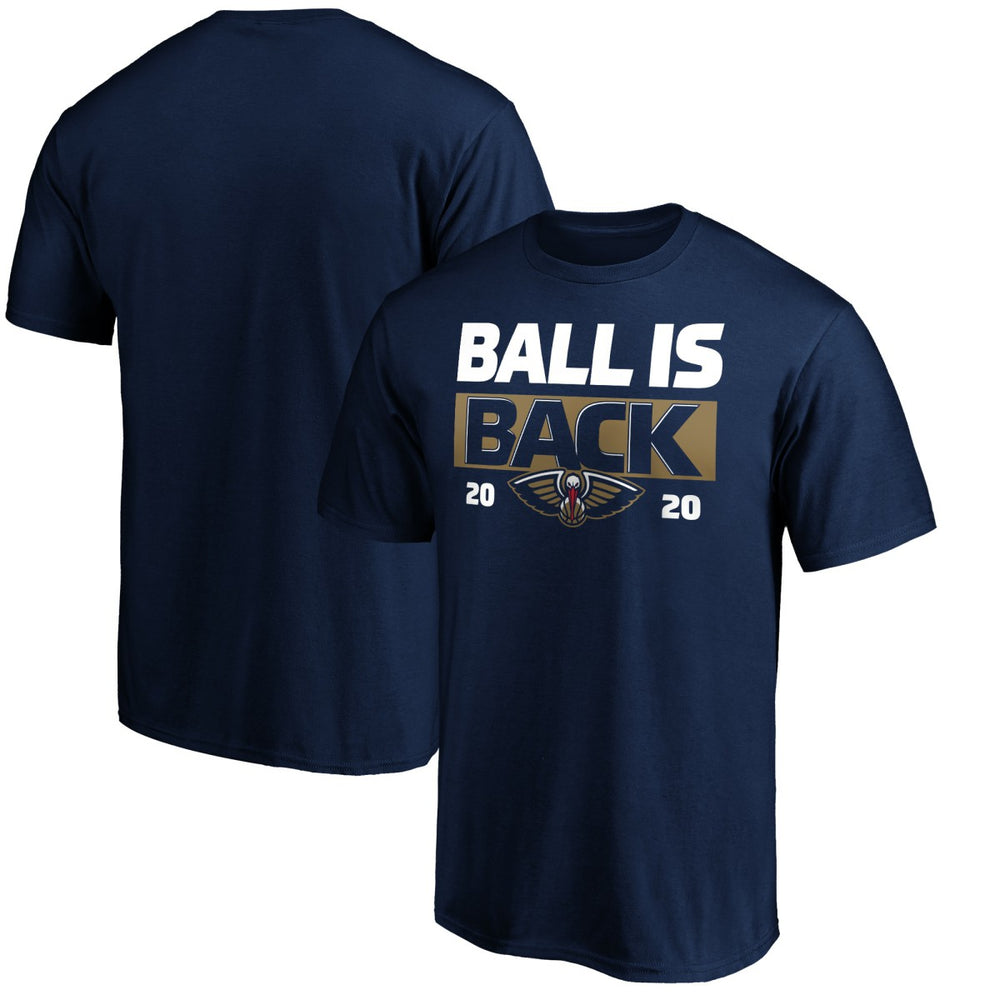 New Orleans Pelicans Ball Is Back T-Shirt - Navy cheap