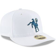 Indianapolis Colts New Era Omaha Low Profile 59FIFTY Fitted Hat - White on sale