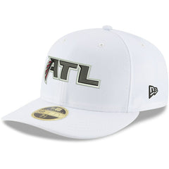 Atlanta Falcons New Era Omaha Low Profile 59FIFTY Fitted Hat - White outlet