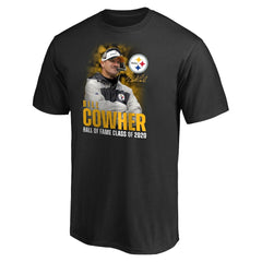 Bill Cowher Pittsburgh Steelers 2020 Pro Football Hall of Fame Inductee Coach Graphic T-Shirt - Black online
