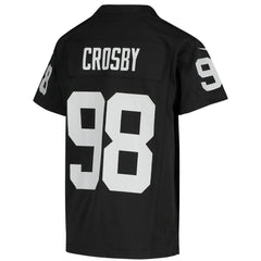 Maxx Crosby Las Vegas Raiders Youth Game Jersey - Black | Nike on sale