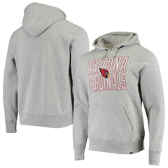 Arizona Cardinals '47 Bevel Pullover Hoodie - Heathered Gray outlet