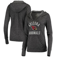 Arizona Cardinals Women's Doubleface Slub Pullover Hoodie - Black discount