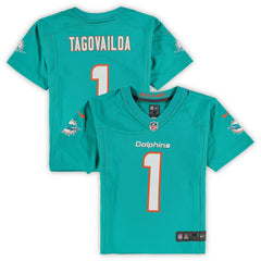 Tua Tagovailoa Miami Dolphins Preschool Game Jersey - Aqua | Nike cheap
