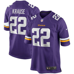 Paul Krause Minnesota Vikings Game Retired Player Jersey - Purple | Nike on sale