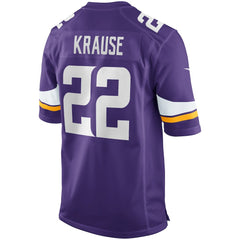 Paul Krause Minnesota Vikings Game Retired Player Jersey - Purple | Nike on sale