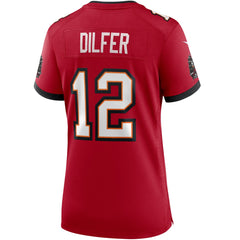 Trent Dilfer Tampa Bay Buccaneers Women's Game Retired Player Jersey - Red | Nike on sale