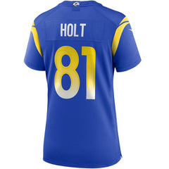 Torry Holt Los Angeles Rams Women's Game Retired Player Jersey - Royal | Nike for sale