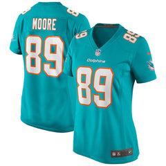Nat Moore Miami Dolphins Women's Game Retired Player Jersey - Aqua | Nike for sale