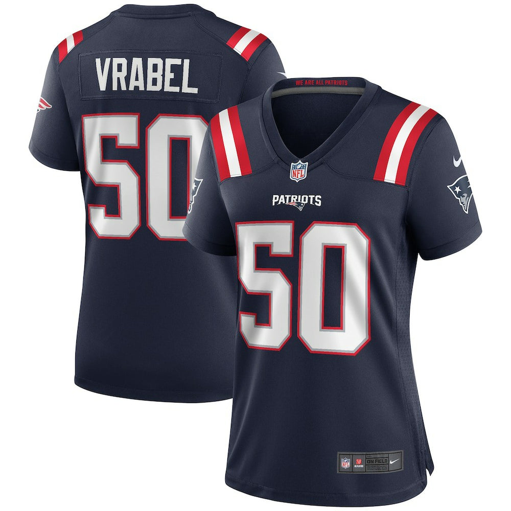 Mike Vrabel New England Patriots Women's Game Retired Player Jersey - Navy | Nike on sale