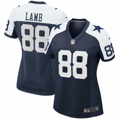 CeeDee Lamb Dallas Cowboys Women's Alternate Game Team Jersey - Navy | Nike for sale