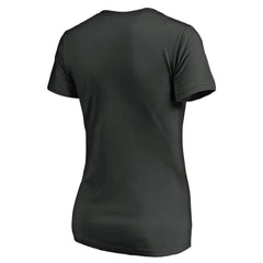 Vegas Golden Knights Women's Drop the Puck V-Neck T-Shirt Black