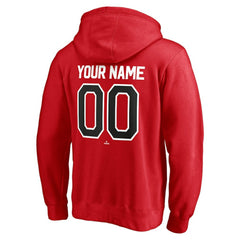 Cincinnati Reds Personalized Winning Streak Name & Number Pullover Hoodie - Red