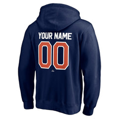 Houston Astros Personalized Winning Streak Name & Number Pullover Hoodie - Navy