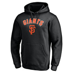 San Francisco Giants Personalized Winning Streak Name & Number Pullover Hoodie - Black