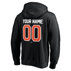 San Francisco Giants Personalized Winning Streak Name & Number Pullover Hoodie - Black
