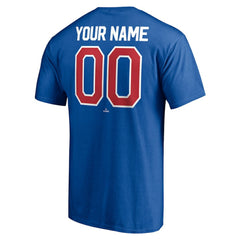 Chicago Cubs Personalized Team Winning Streak Name & Number T-Shirt - Royal