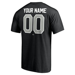 Chicago White Sox Personalized Team Winning Streak Name & Number T-Shirt - Black