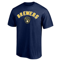 Milwaukee Brewers Personalized Team Winning Streak Name & Number T-Shirt - Navy