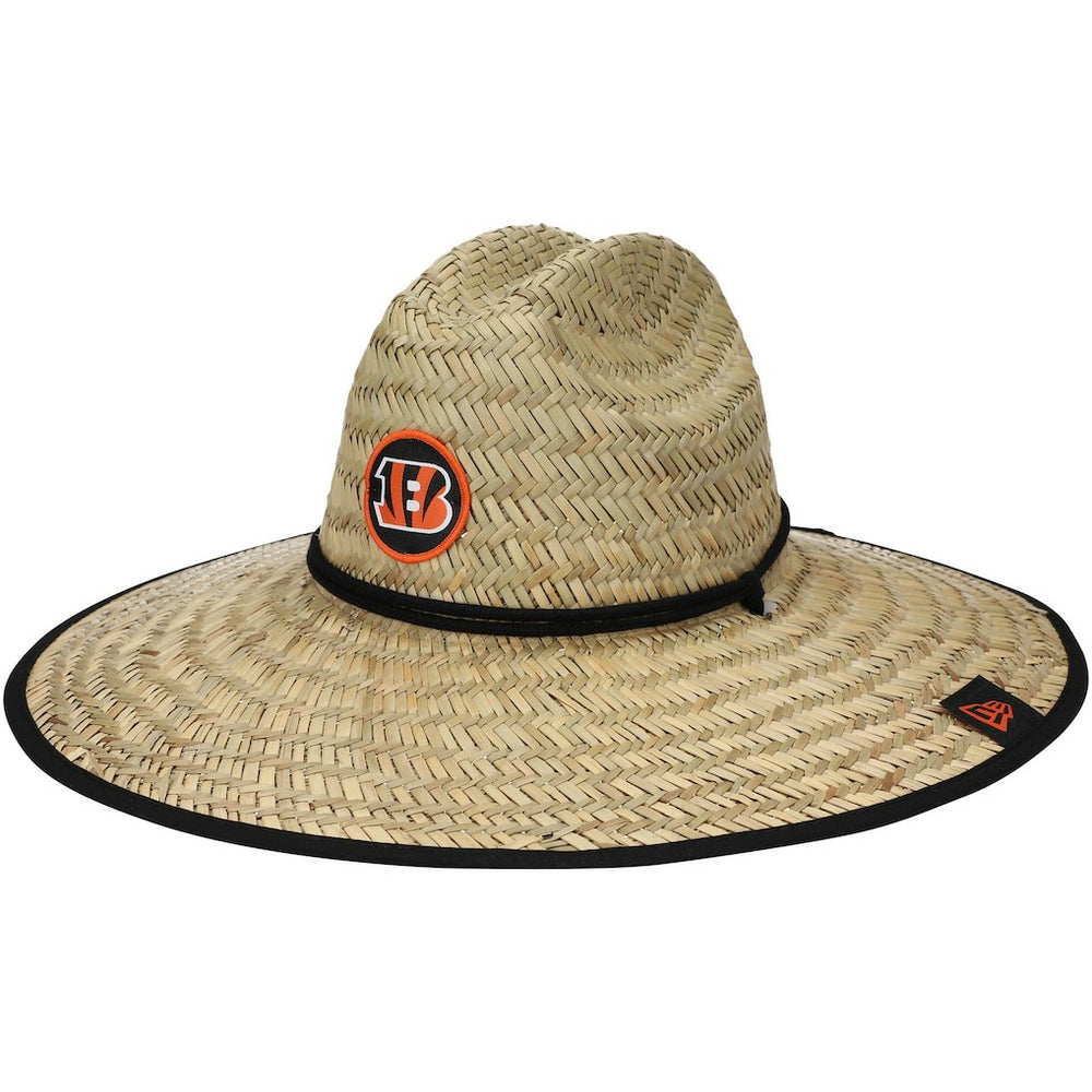 Cincinnati Bengals New Era NFL Training Camp Straw Lifeguard Hat - Natural on sale