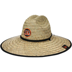 Cincinnati Bengals New Era NFL Training Camp Straw Lifeguard Hat - Natural on sale
