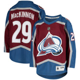 Nathan MacKinnon Colorado Avalanche Youth Home Replica Player Jersey Burgundy